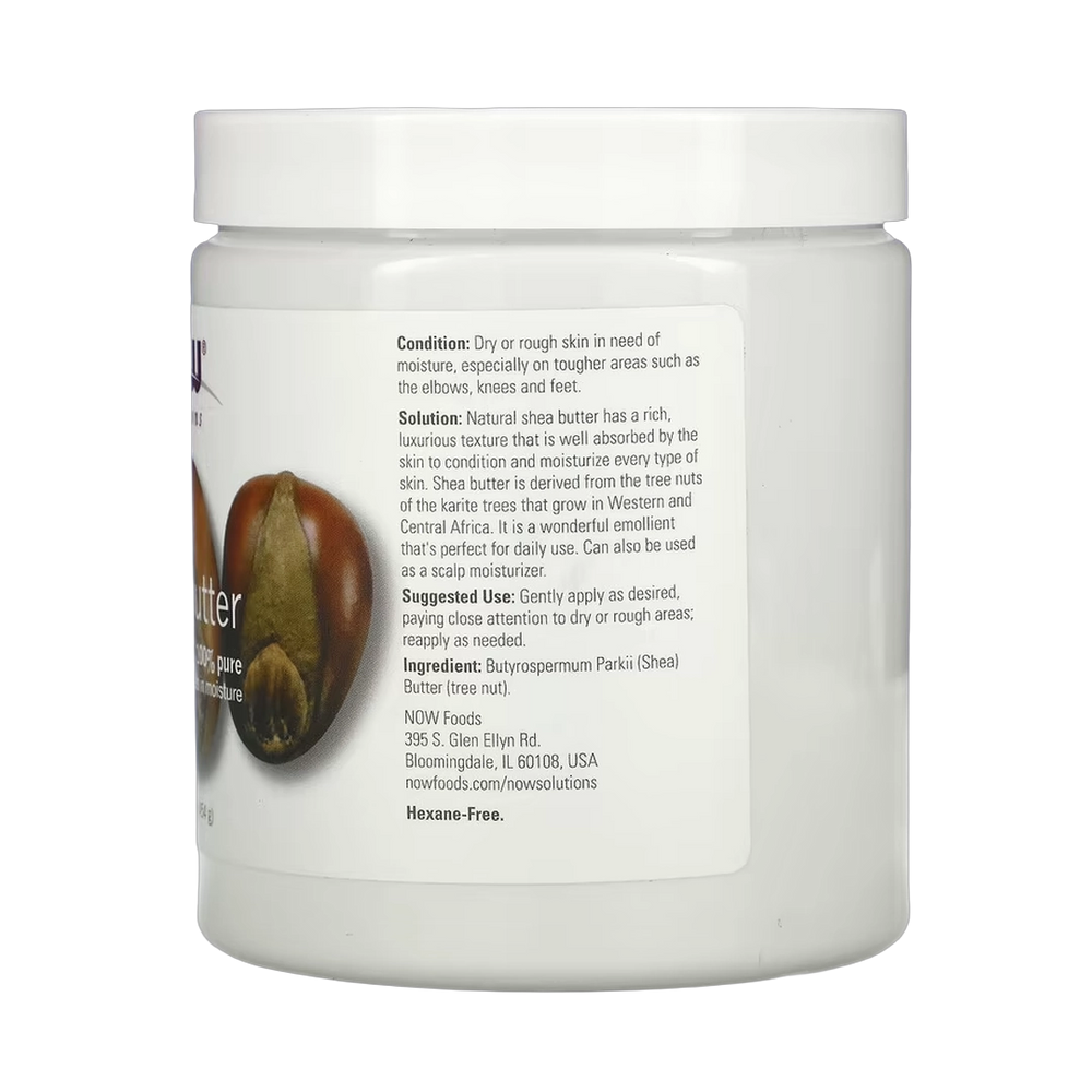 NOW Foods, Solutions, Shea Butter, 16 fl oz, 454 g