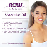 NOW Foods, Solutions, Shea Nut Oil, Moisturizing Oil, 16 fl oz, 473 ml