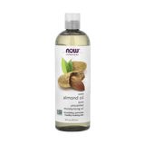 NOW Foods, Solutions, Sweet Almond Oil, Pure Moisturizing Oil, Unscented, 16 fl oz, 473 ml