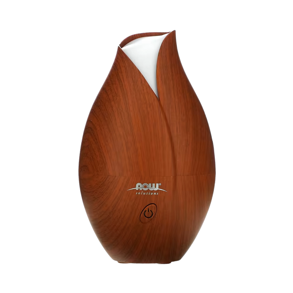 NOW Foods, Solutions, Ultrasonic Faux Wood Grain Diffuser, 1 Piece
