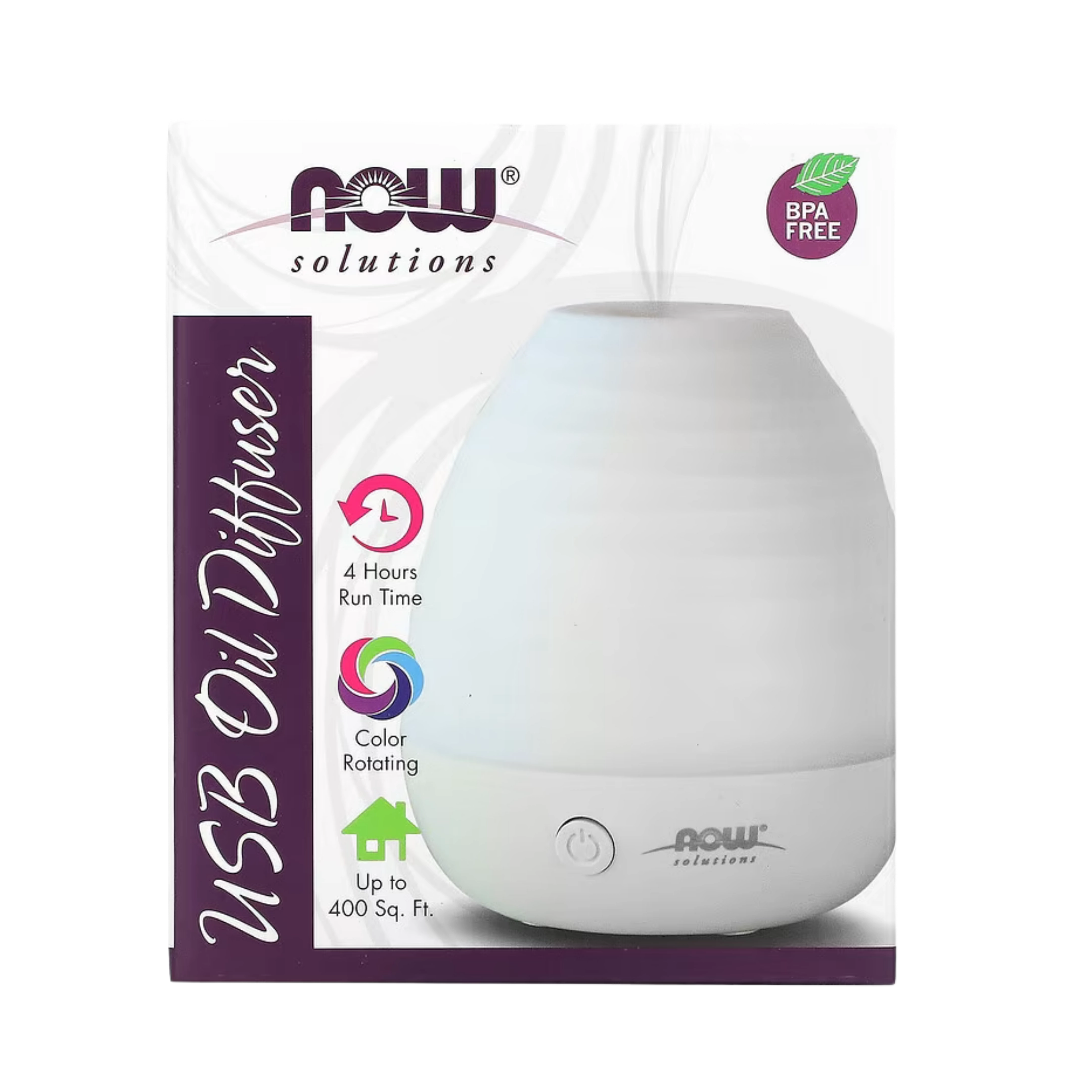 NOW Foods, Solutions, USB Oil Diffuser, 1 Diffuser