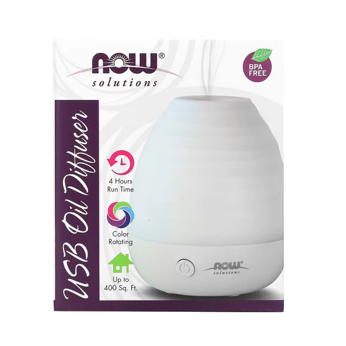NOW Foods, Solutions, USB Oil Diffuser, 1 Diffuser