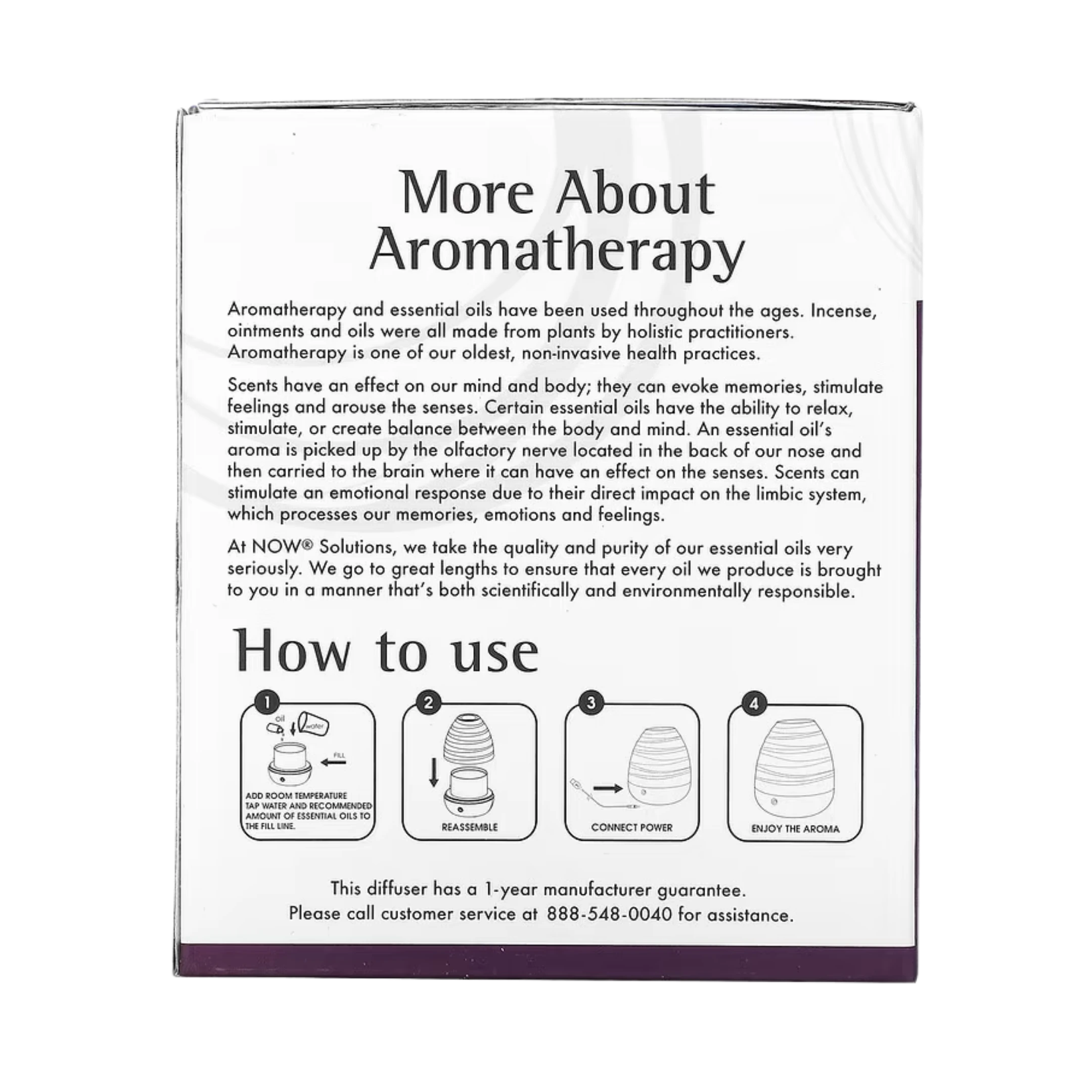 NOW Foods, Solutions, USB Oil Diffuser, 1 Diffuser