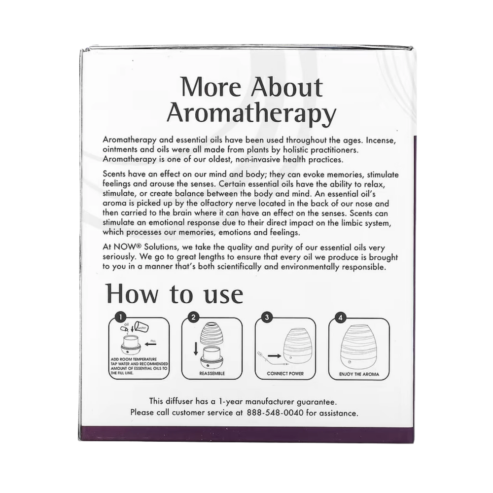 NOW Foods, Solutions, USB Oil Diffuser, 1 Diffuser