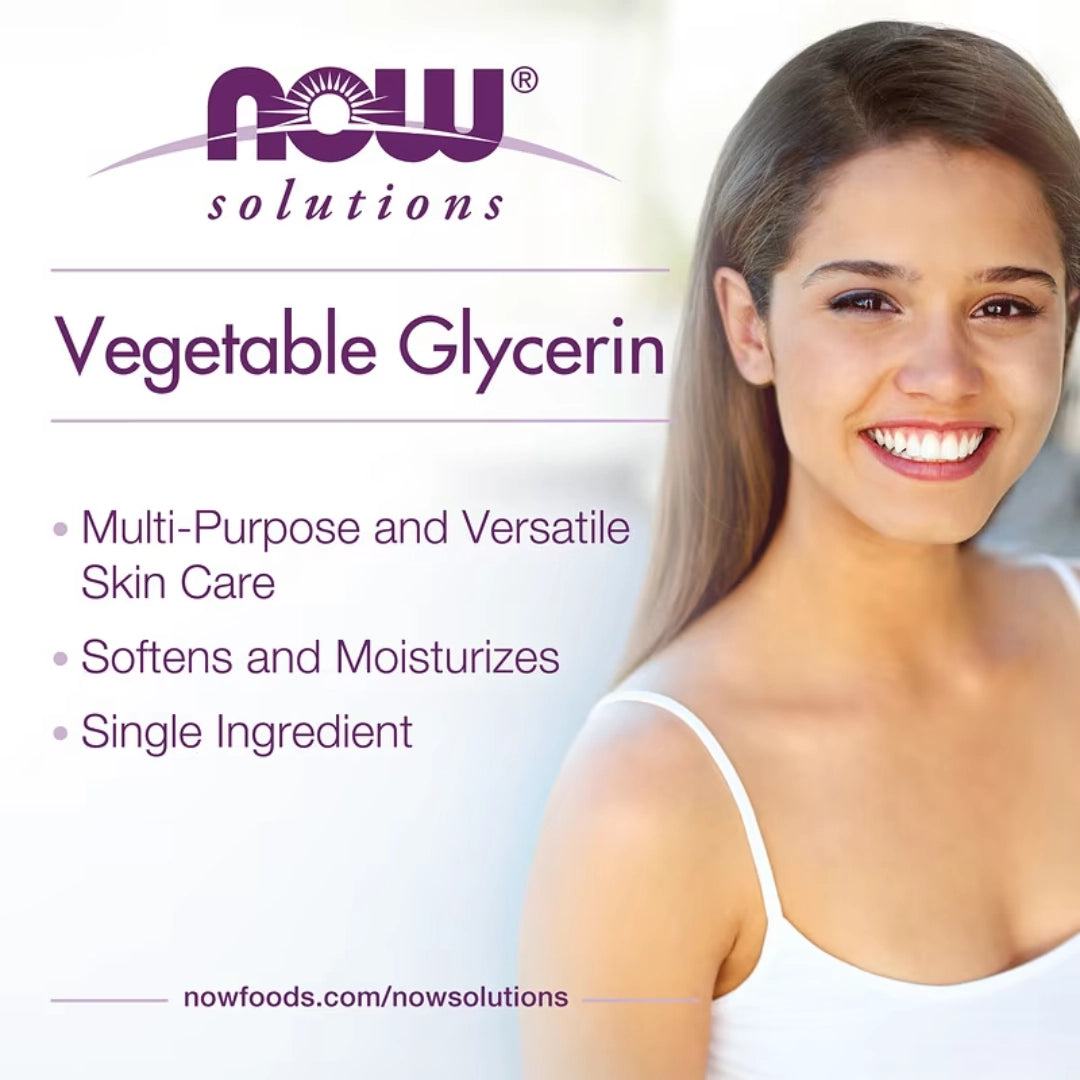 NOW Foods, Solutions, Vegetable Glycerin, 32 fl oz, 946 ml