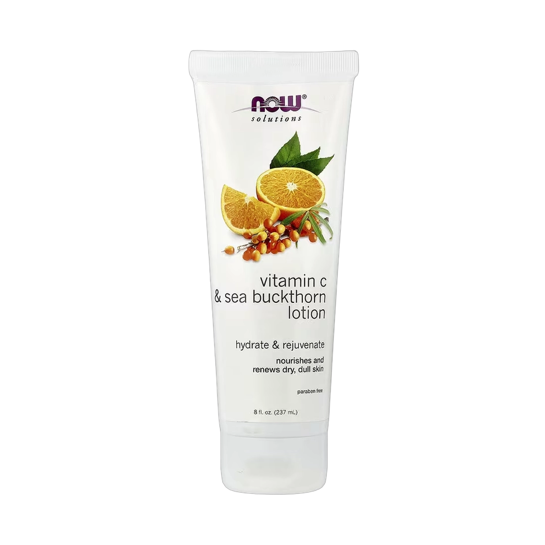 NOW Foods, Solutions, Vitamin C & Sea Buckthorn Lotion, 8 fl oz, 237 ml