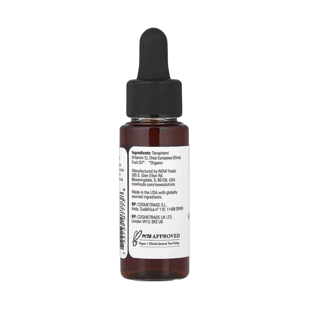 NOW Foods, Solutions, Vitamin E-Oil, 1 fl oz, 30 ml
