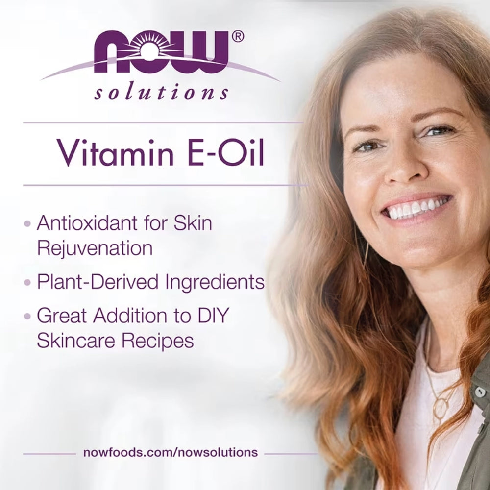 NOW Foods, Solutions, Vitamin E-Oil, 1 fl oz, 30 ml