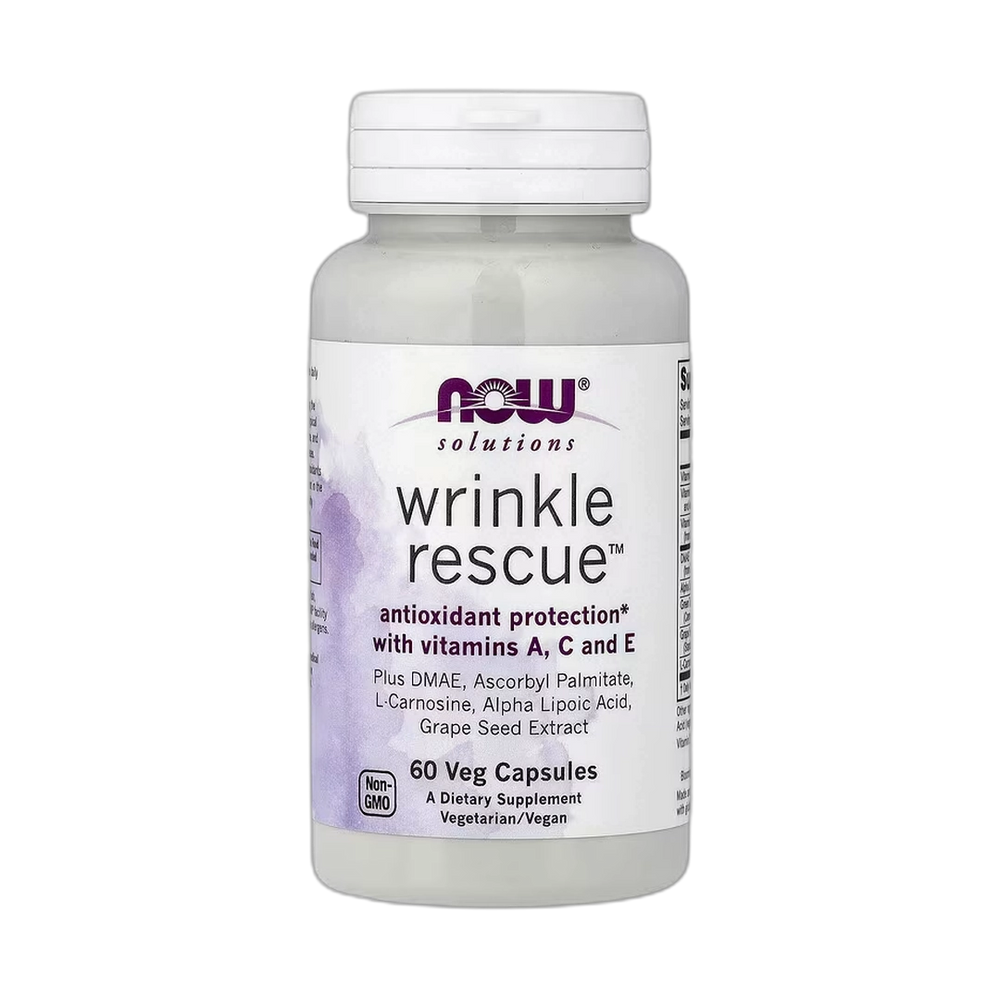 NOW Foods, Solutions, Wrinkle Rescue, 60 Veg Capsules