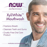 NOW Foods, Solutions, XyliWhite Mouthwash, Fluoride-Free, Refreshmint, 16 fl oz, 473 ml