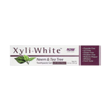 NOW Foods, Solutions, XyliWhite™ Toothpaste Gel, Neem & Tea Tree, Mint, 6.4 oz, 181 g