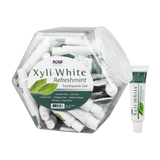 NOW Foods Solutions, Xyliwhite™ Toothpaste Gel, Refreshmint, 1oz, 40 Tubes