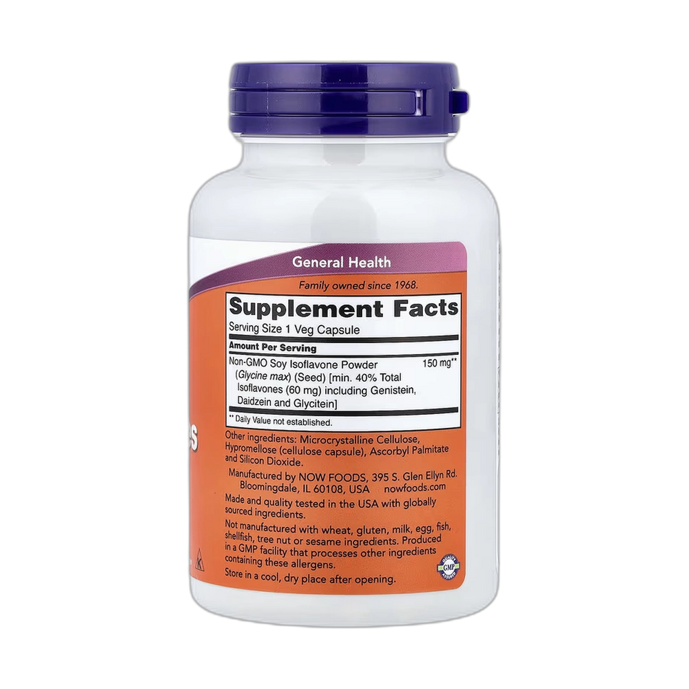 NOW Foods, Soy Isoflavones, 120 Veg Capsules