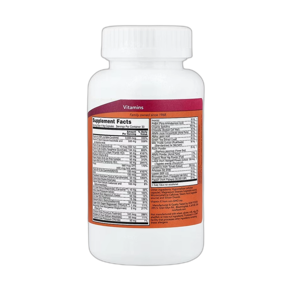 NOW Foods, Special Two, Multi Vitamin, 120 Veg Capsules