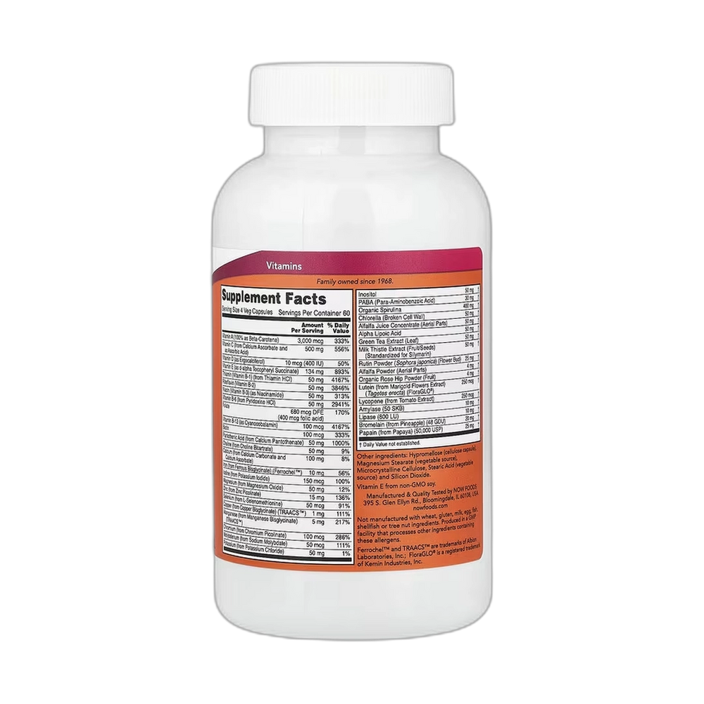 NOW Foods, Special Two, Multi Vitamin, 240 Veg Capsules