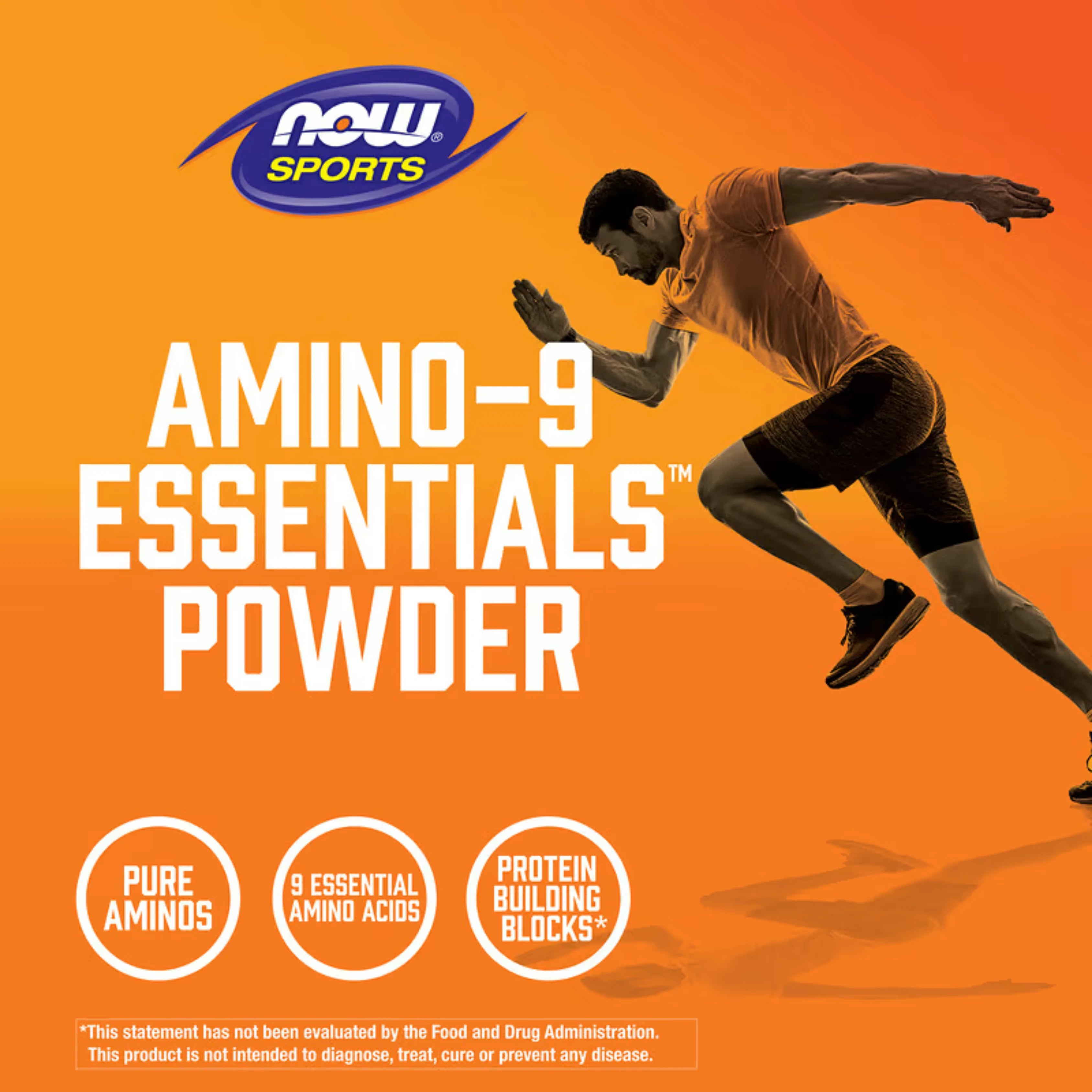 NOW Foods, Sports, Amino-9 Essentials Powder, 11.64 oz, 330 g