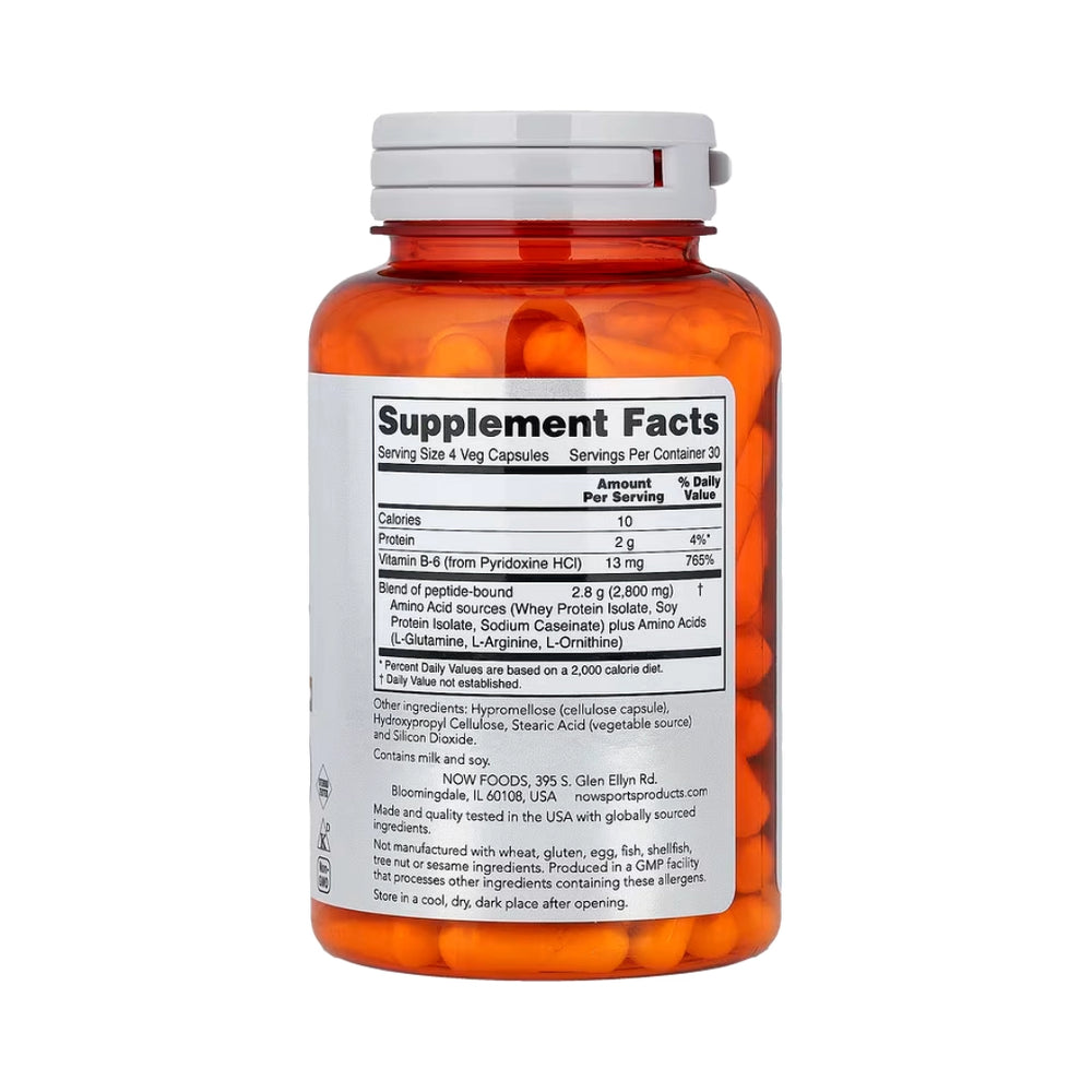 NOW Foods, Sports, Amino Complete, 120 Veg Capsules