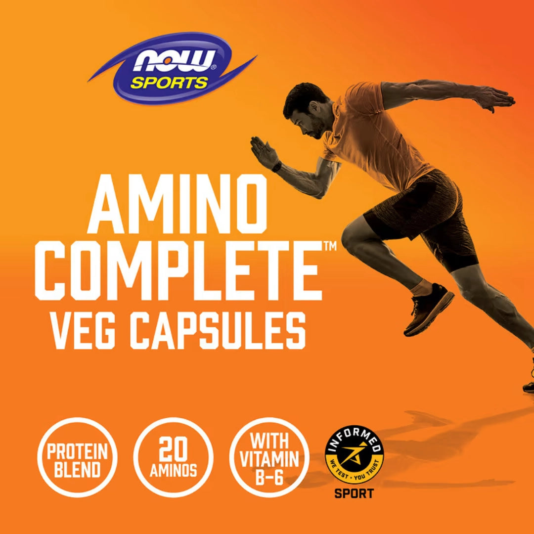 NOW Foods, Sports, Amino Complete, 120 Veg Capsules