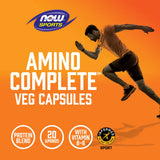 NOW Foods, Sports, Amino Complete, 120 Veg Capsules