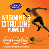 NOW Foods, Sports, Arginine & Citrulline Powder, 12 oz, 340 g