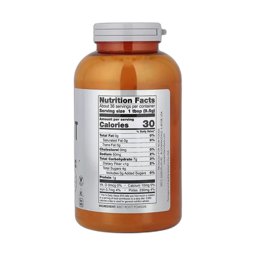 NOW Foods, Sports, Beet Root Powder, 12 oz, 340 g