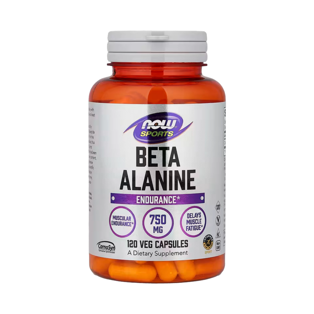 NOW Foods, Sports, Beta-Alanine, Endurance, 120 Veg Capsules