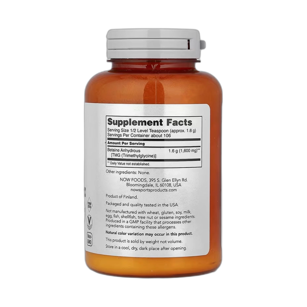 NOW Foods, Sports, Betaine Powder, 6 oz, 170 g