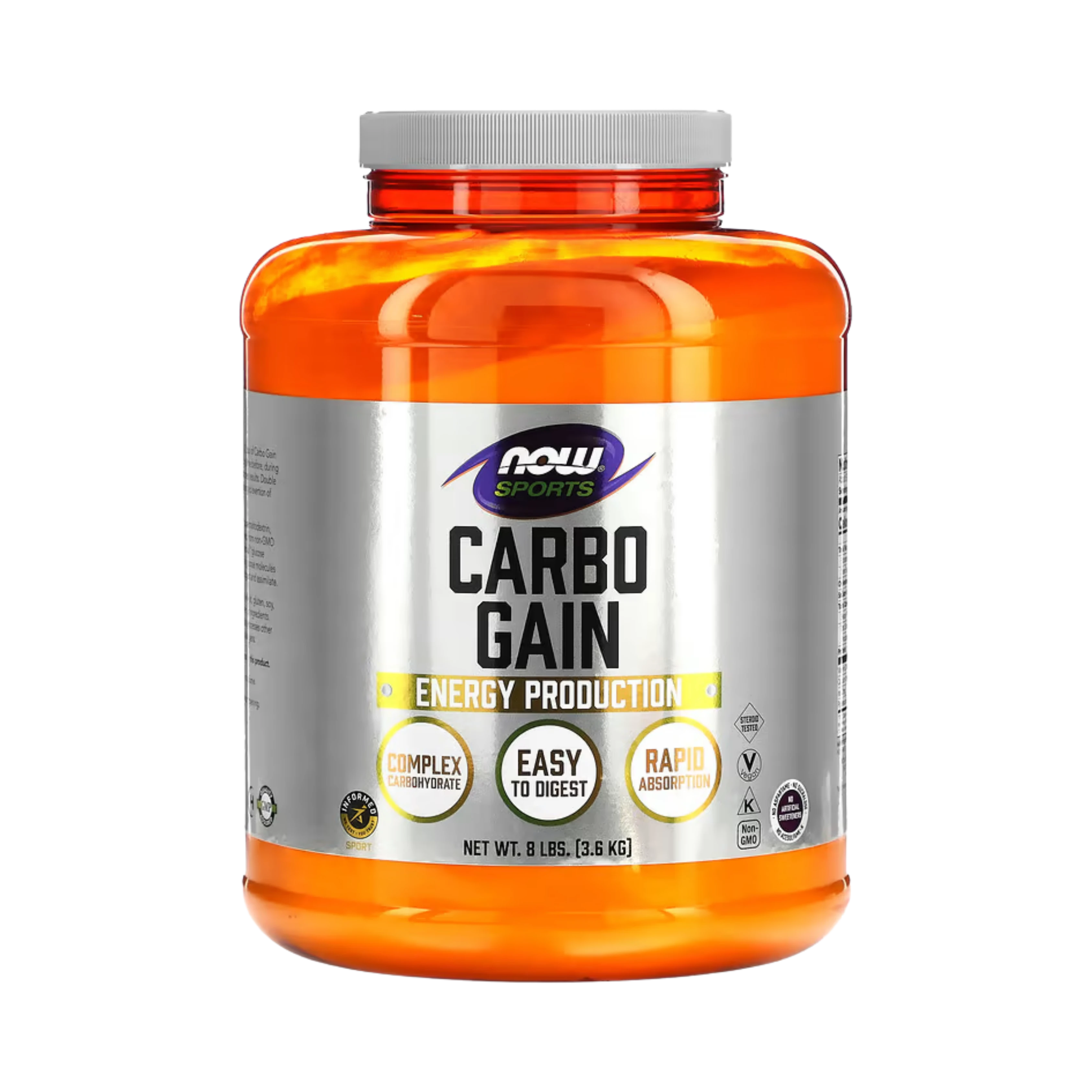 NOW Foods, Sports, Carbo Gain, 8 lbs, 3.6 kg
