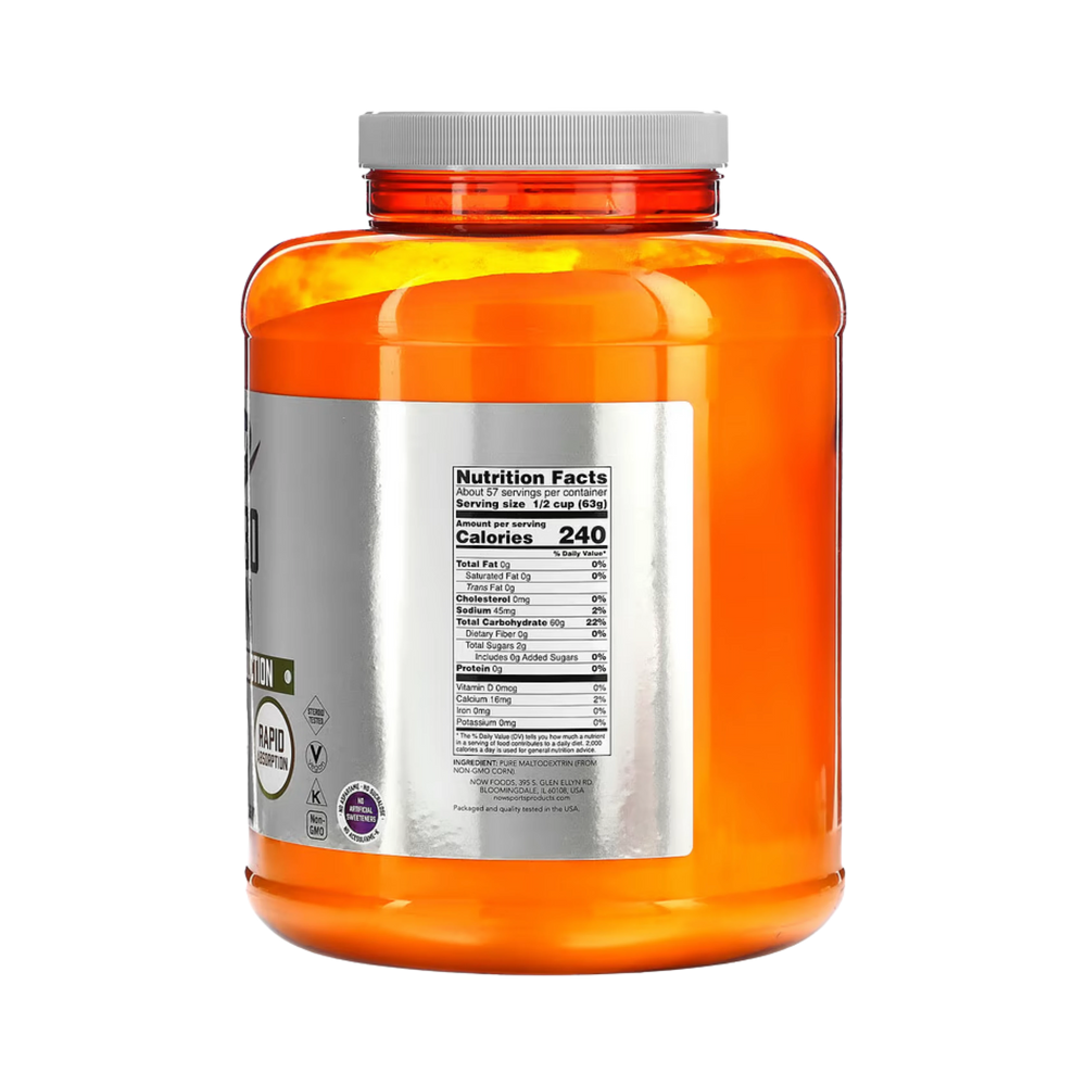 NOW Foods, Sports, Carbo Gain, 8 lbs, 3.6 kg