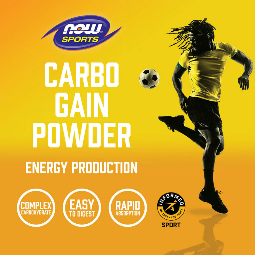 NOW Foods, Sports, Carbo Gain, 8 lbs, 3.6 kg