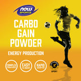 NOW Foods, Sports, Carbo Gain, 8 lbs, 3.6 kg