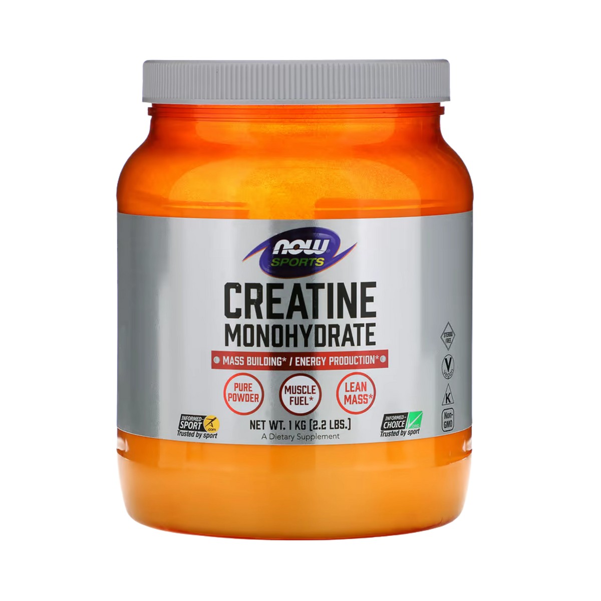 NOW Foods, Sports, Creatine Monohydrate, 2.2 lbs, 1 kg