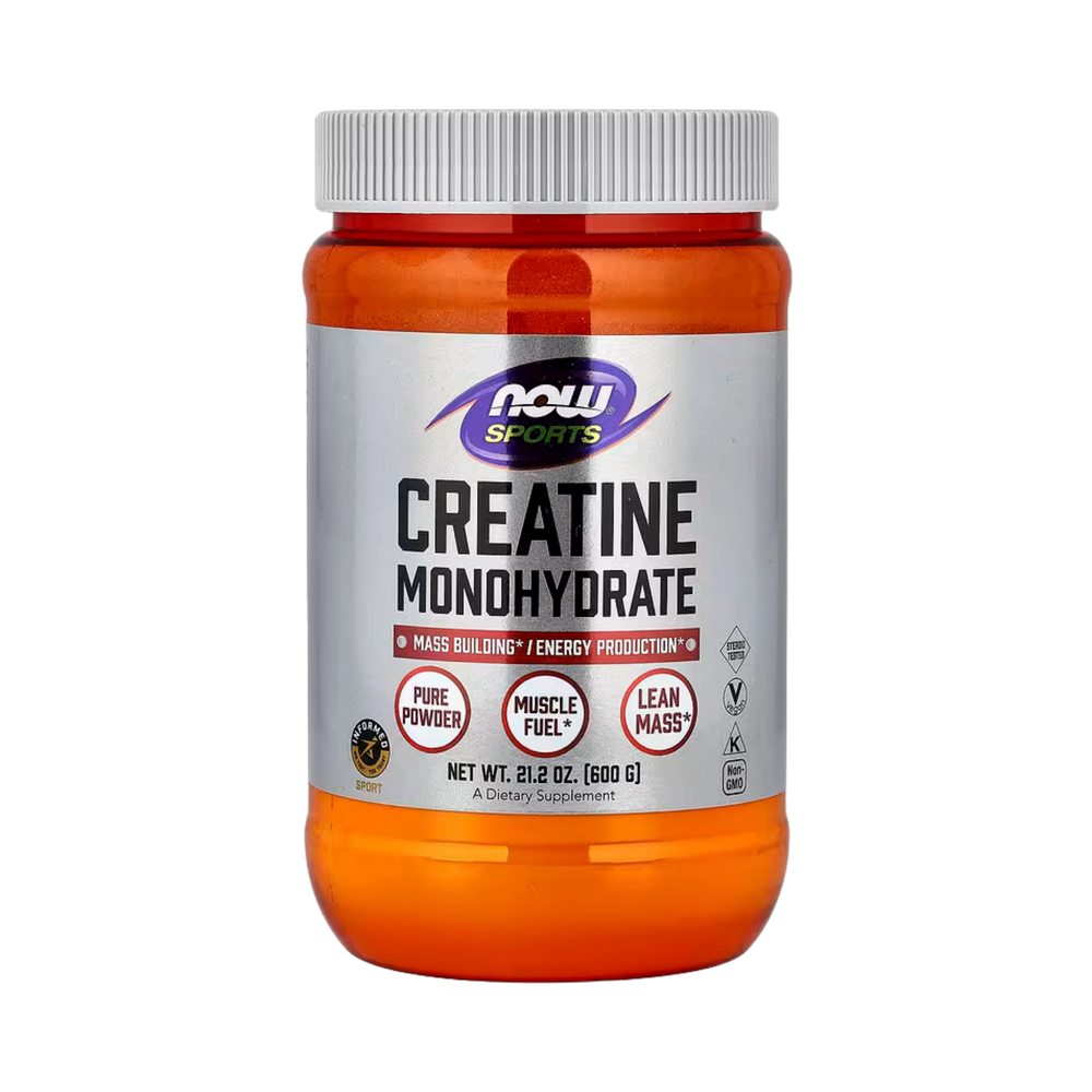 NOW Foods, Sports, Creatine Monohydrate, 21.2 oz, 600 g