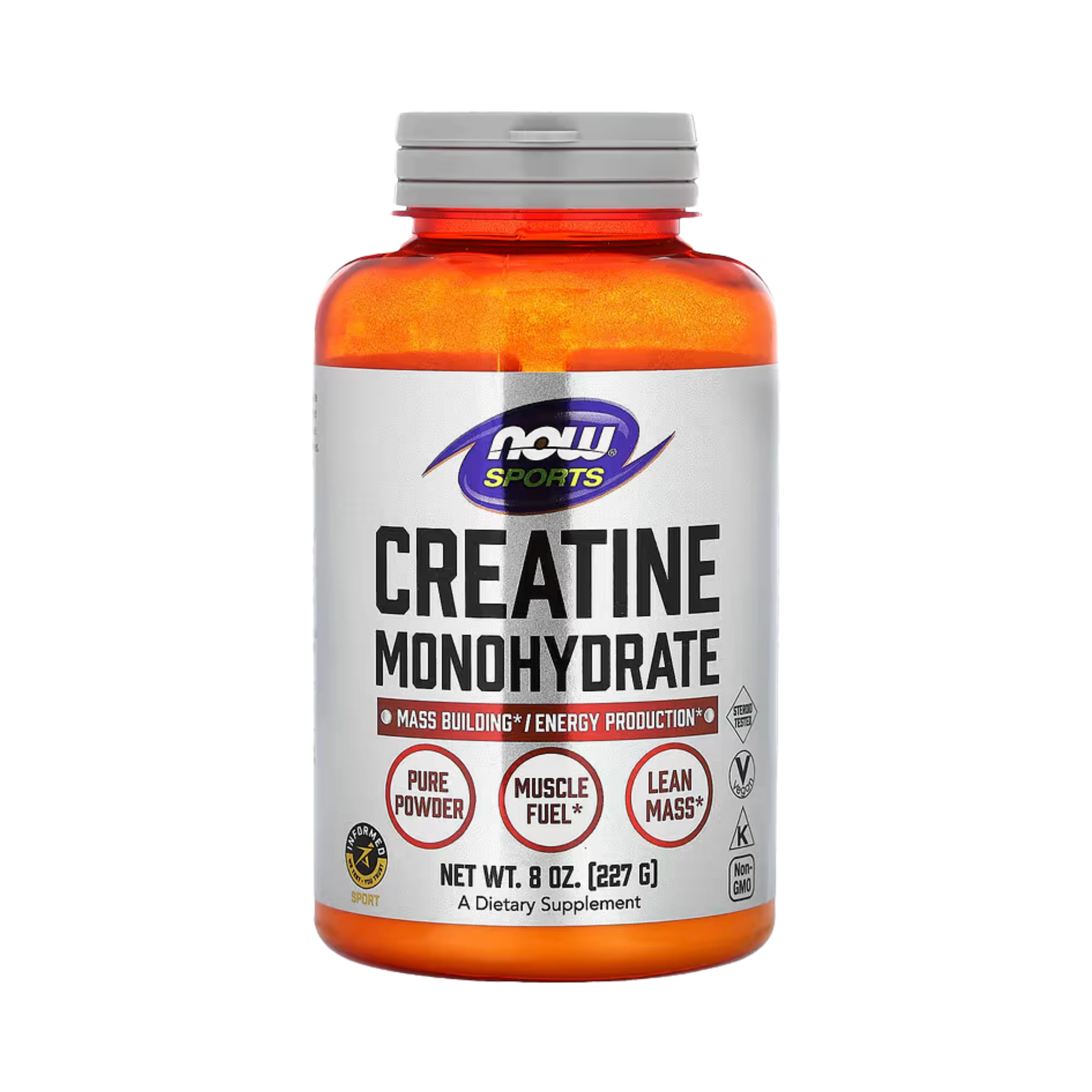 NOW Foods, Sports, Creatine Monohydrate, 8 oz, 227 g