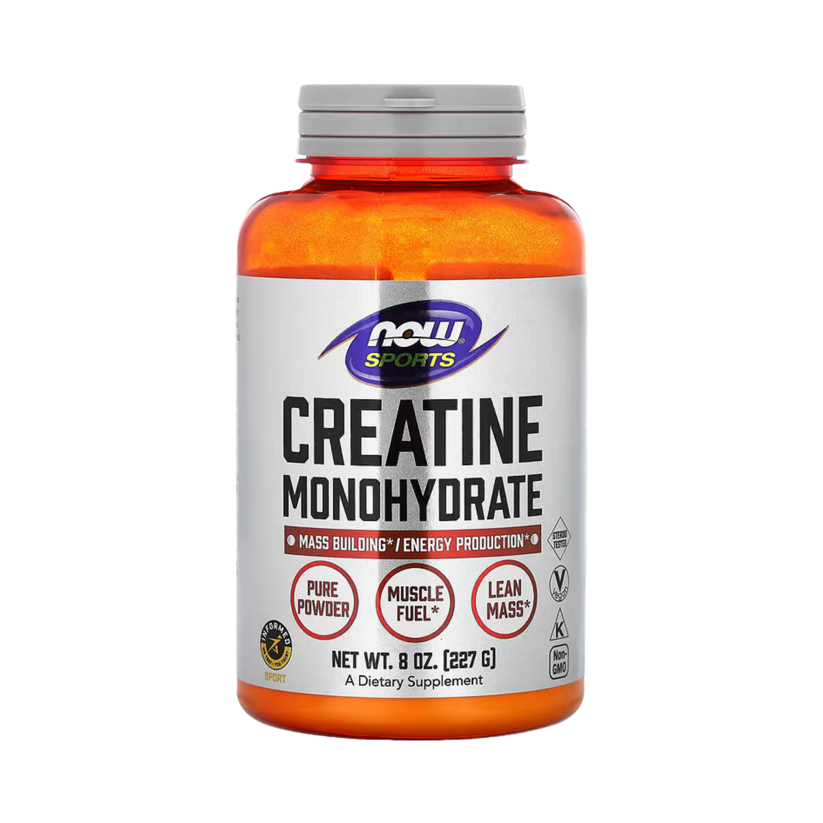 NOW Foods, Sports, Creatine Monohydrate, 8 oz, 227 g
