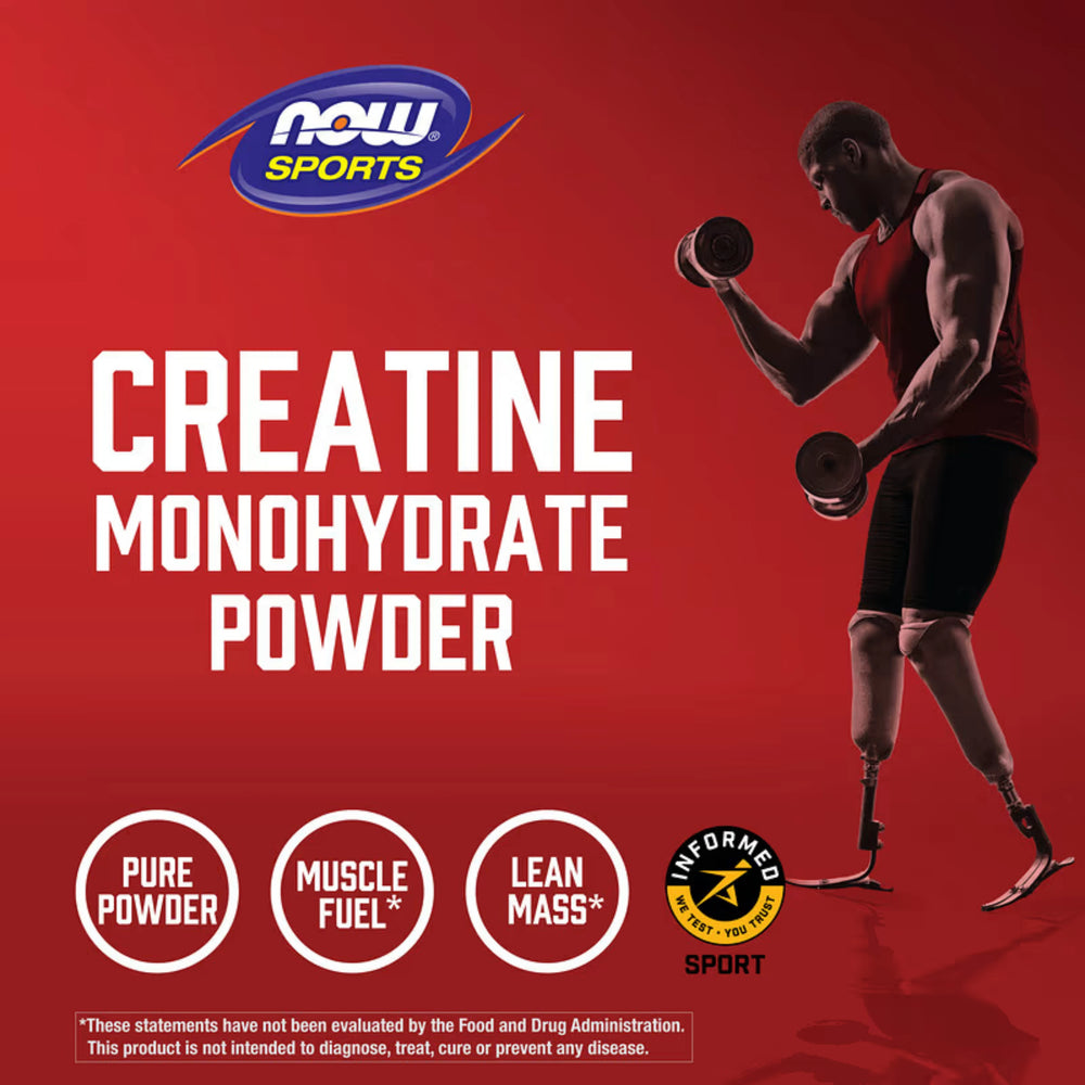NOW Foods, Sports, Creatine Monohydrate, 8 oz, 227 g
