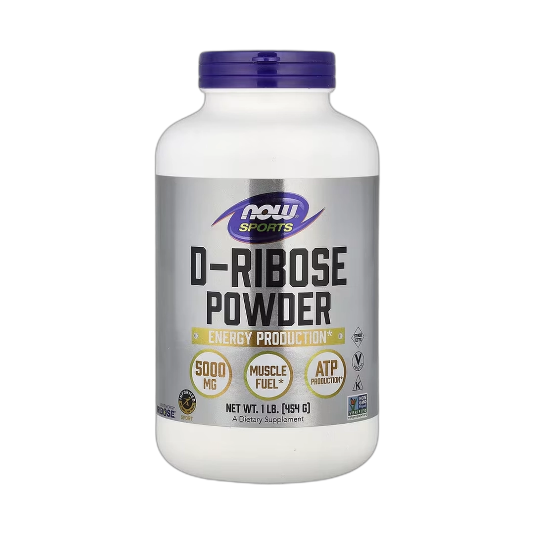 NOW Foods, Sports, D-Ribose Powder, 1 lb, 454 g