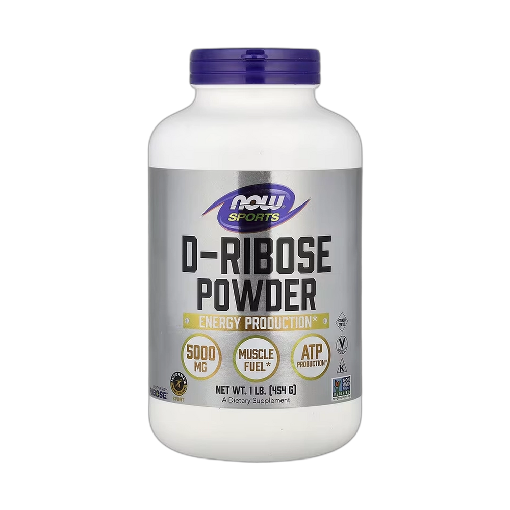 NOW Foods, Sports, D-Ribose Powder, 1 lb, 454 g