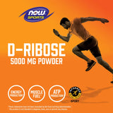 NOW Foods, Sports, D-Ribose Powder, 1 lb, 454 g