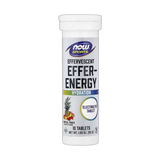 NOW Foods, Sports, Effer-Energy Effervescent, Tropical Punch, 10 Tablets, 1.83 oz, 52 g