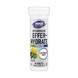 NOW Foods, Sports, Effer-Hydrate, Lemon Lime, 10 Tablets, 1.8 oz, 51 g
