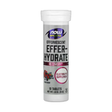 NOW Foods, Sports, Effer-Hydrate, Mixed Berry, 10 Tablets, 1.8 oz, 51 g