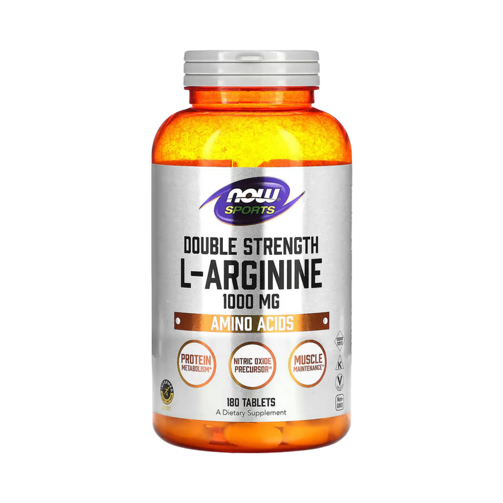 NOW Foods, Sports, L-Arginine, 1,000 mg, 180 Tablets