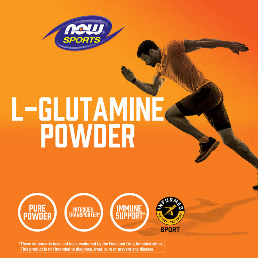 NOW Foods, Sports, L-Glutamine Powder, 1 lb, 454 g