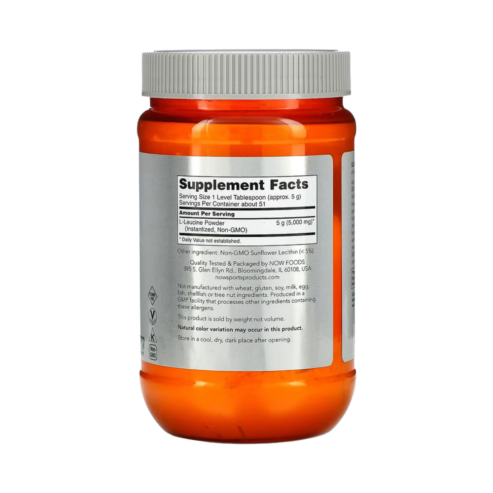 NOW Foods, Sports, L-Leucine Powder, 9 oz, 255 g