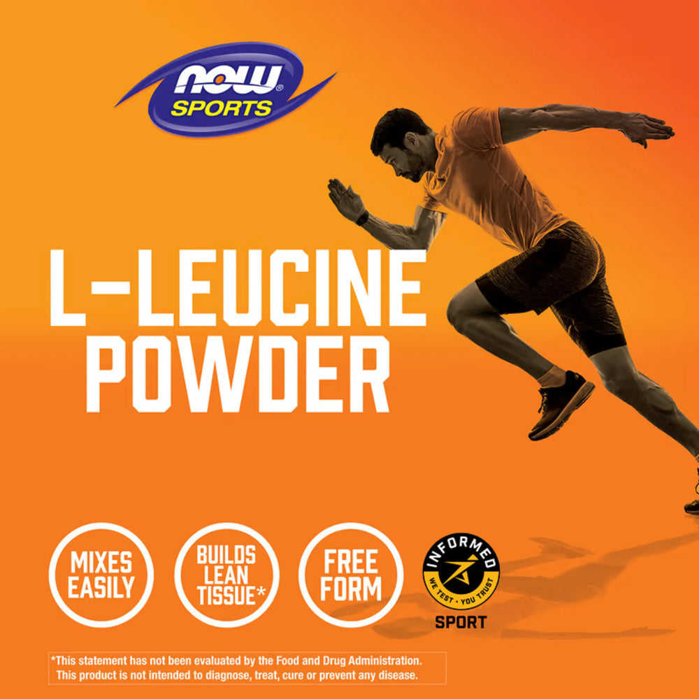 NOW Foods, Sports, L-Leucine Powder, 9 oz, 255 g