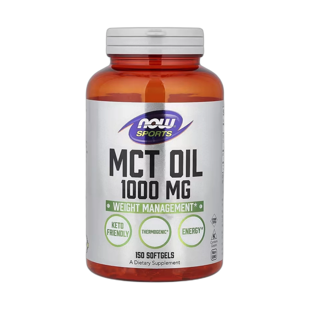 NOW Foods, Sports, MCT Oil, 1,000 mg, 150 Softgels