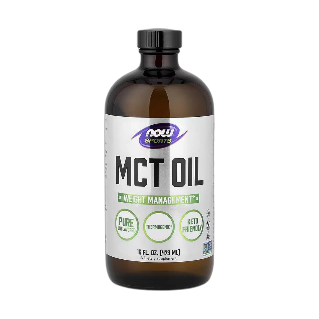 NOW Foods, Sports, MCT Oil, Unflavored, 16 fl oz, 473 ml