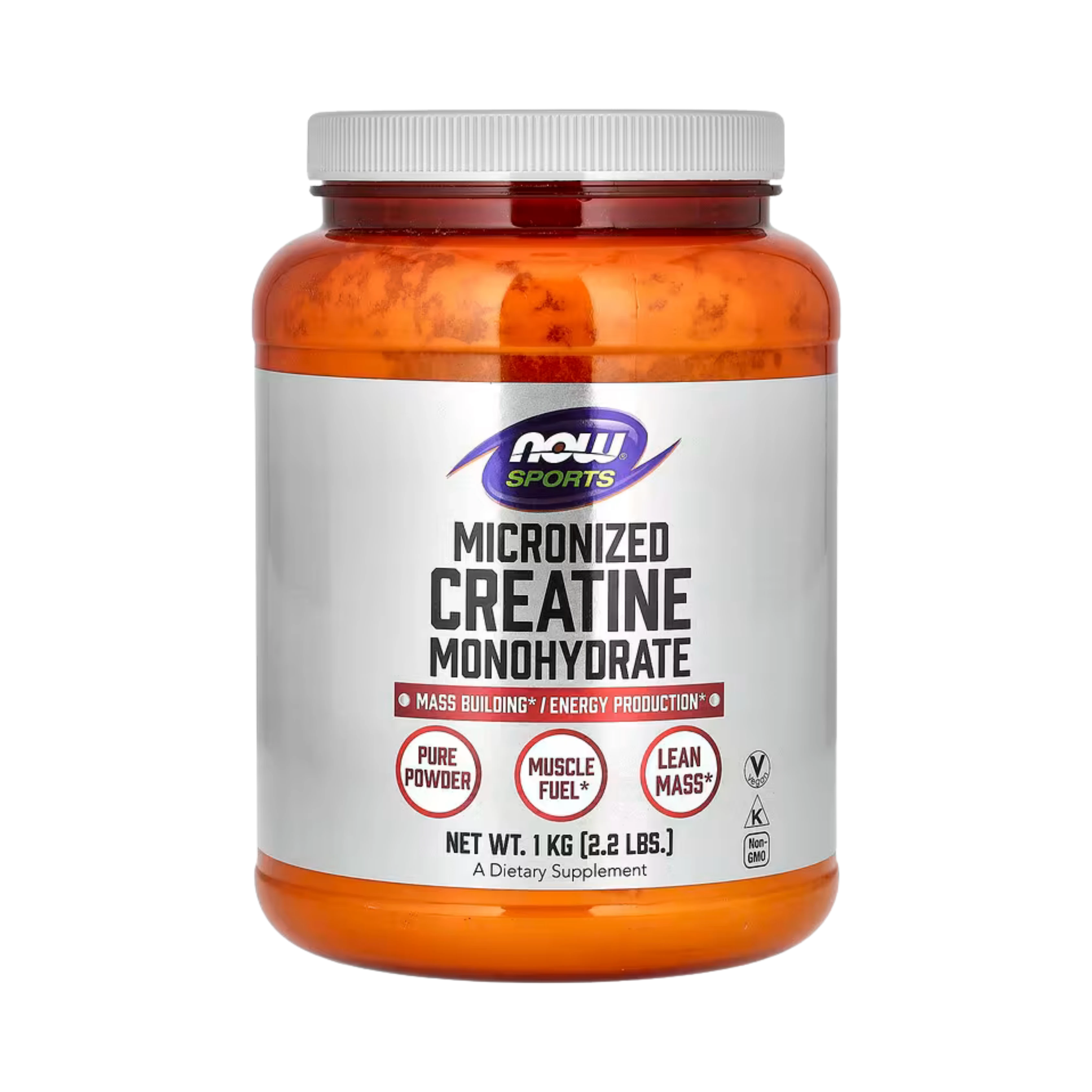 NOW Foods, Sports, Micronized Creatine Monohydrate, 2.2 lbs, 1 kg