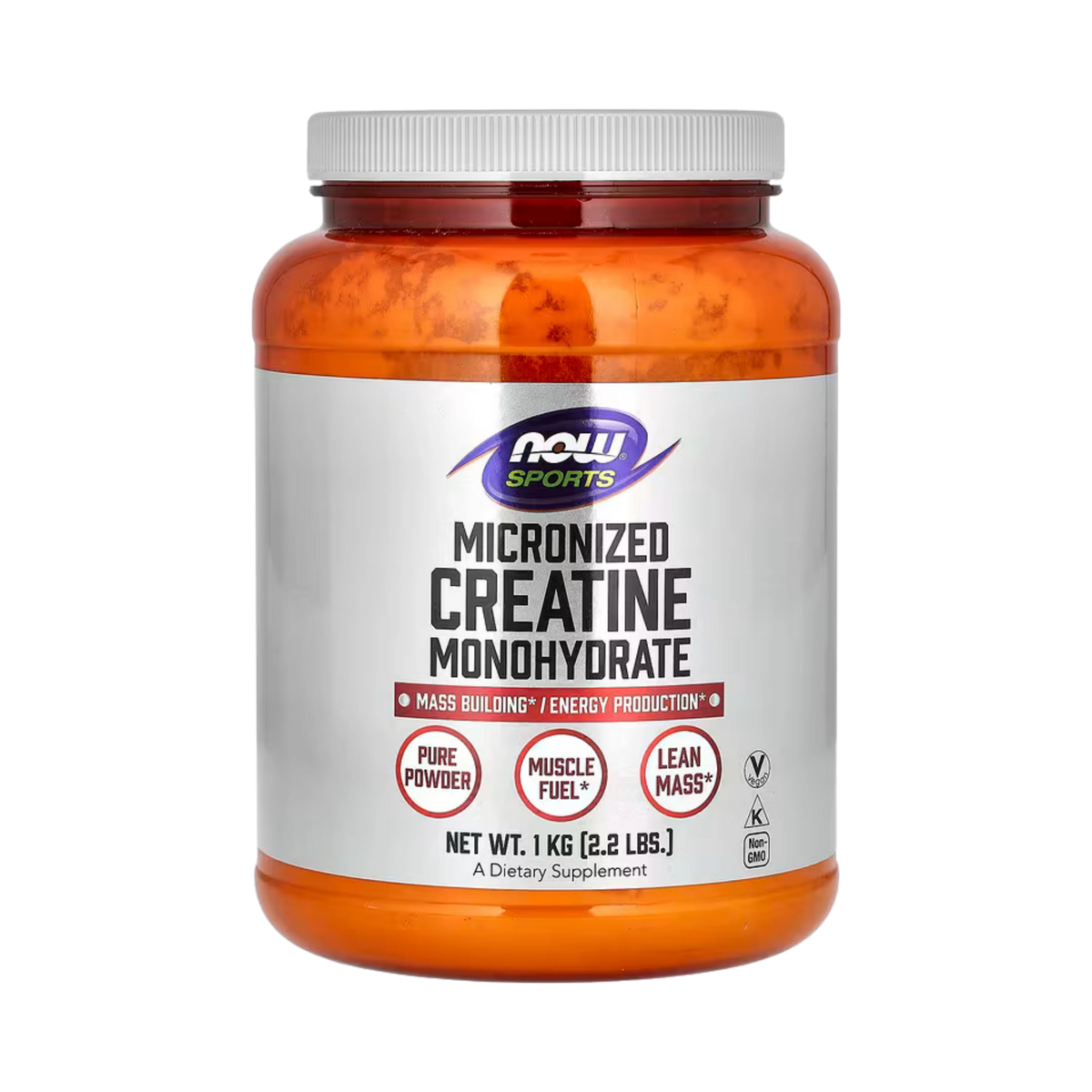 NOW Foods, Sports, Micronized Creatine Monohydrate, 2.2 lbs, 1 kg